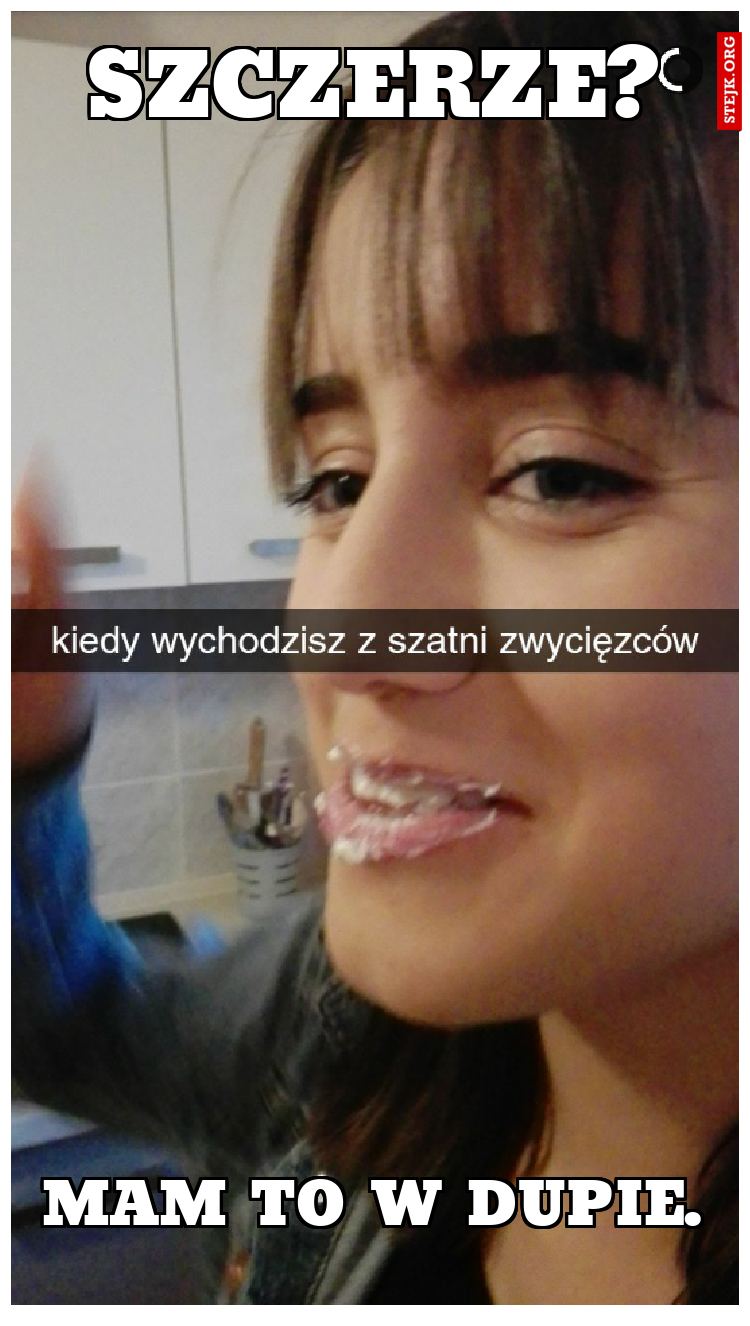 SZCZERZE?