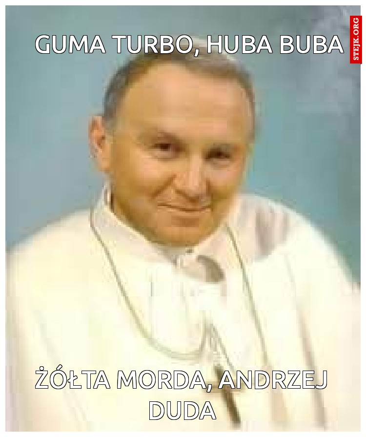 Guma turbo, huba buba