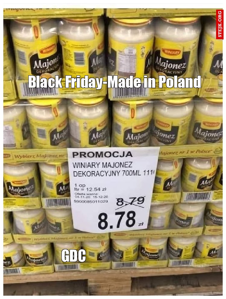 Black Friday Made in Poland