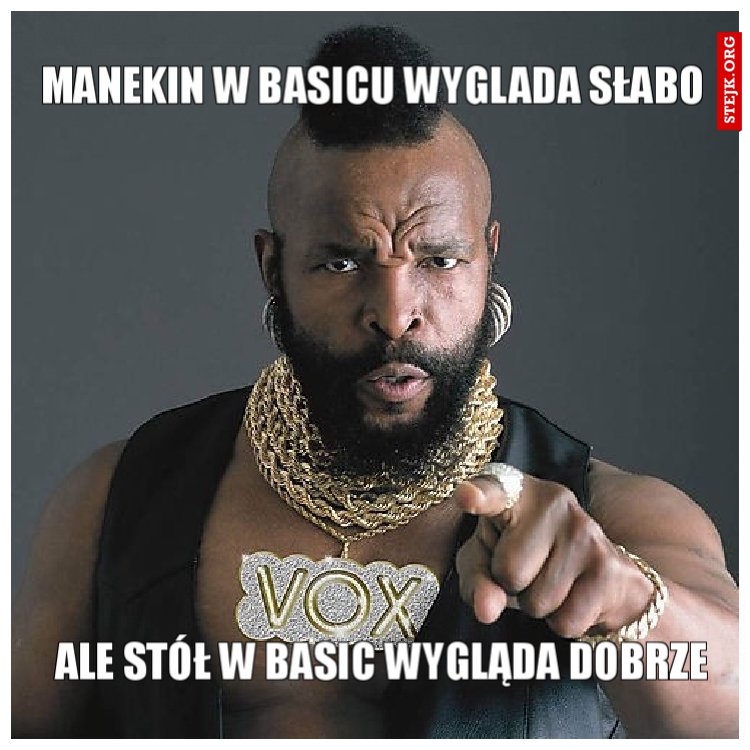 manekin w basicu wyglada słabo