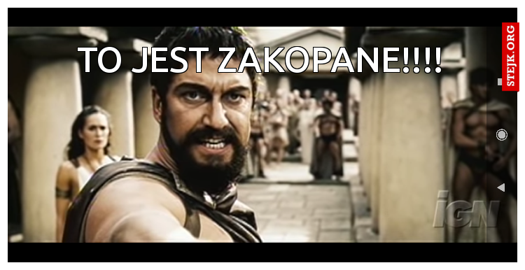 TO JEST ZAKOPANE!!!!