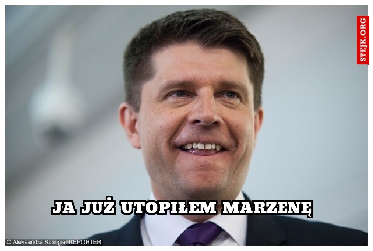 ja już utopiłem marzenę 