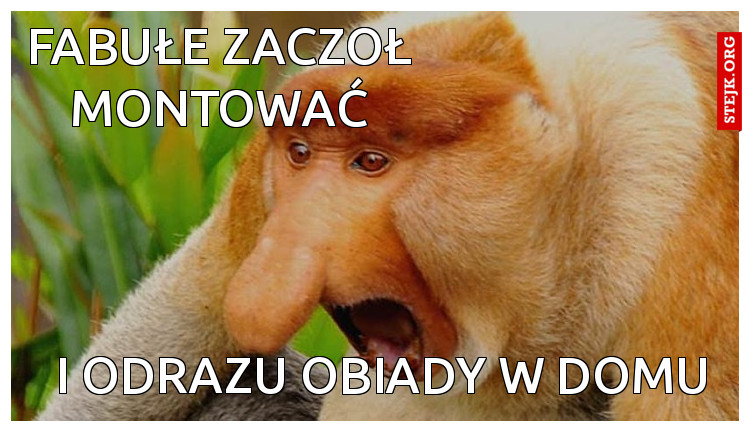 Fabułe zaczoł montować