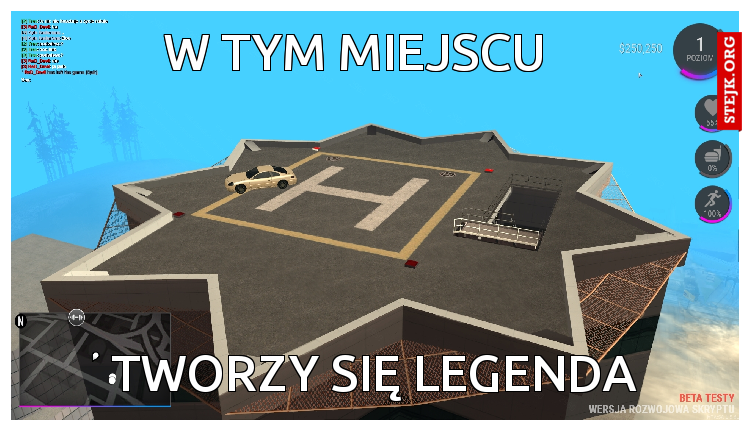 w tym miejscu 