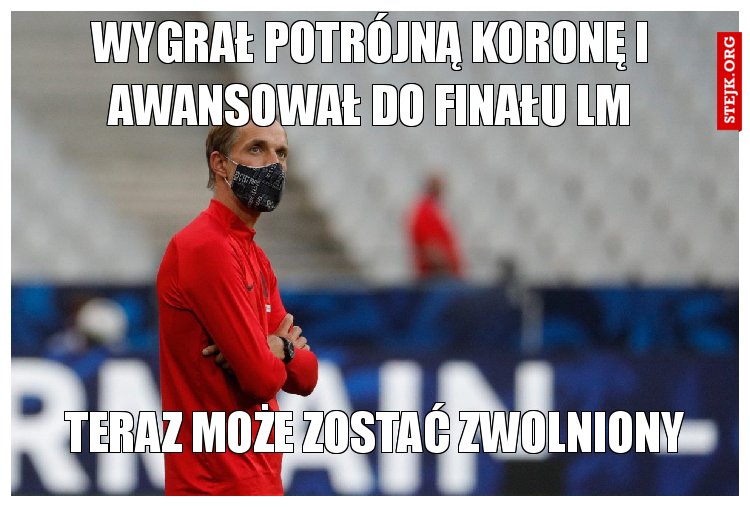 Wygrał potrójną koronę i awansował do finału LM