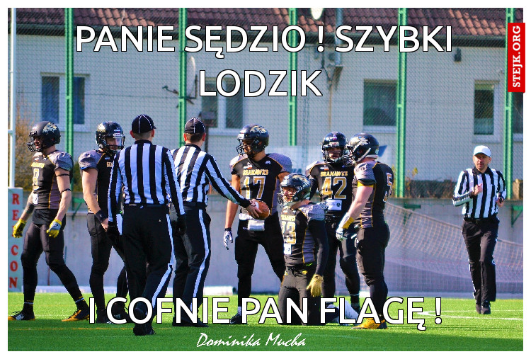 Panie sędzio ! Szybki lodzik 