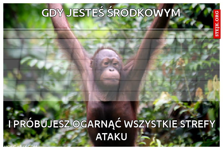 oznacz środkowego