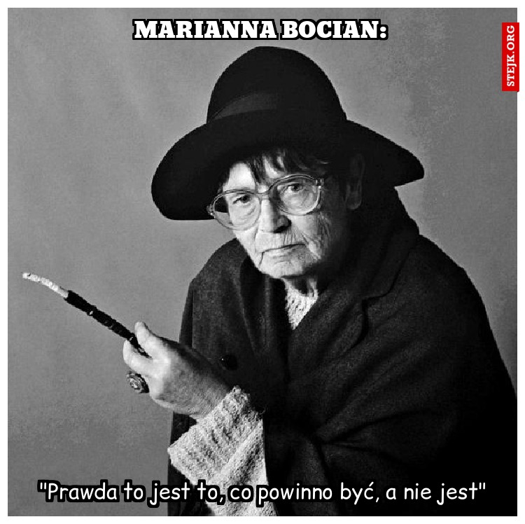 Marianna Bocian: