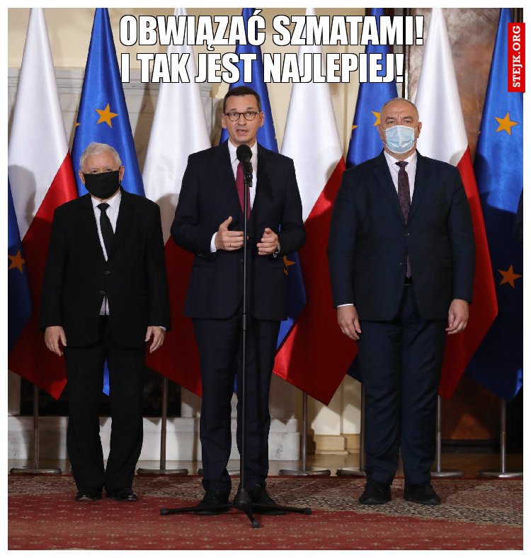 Obwiązać szmatami!