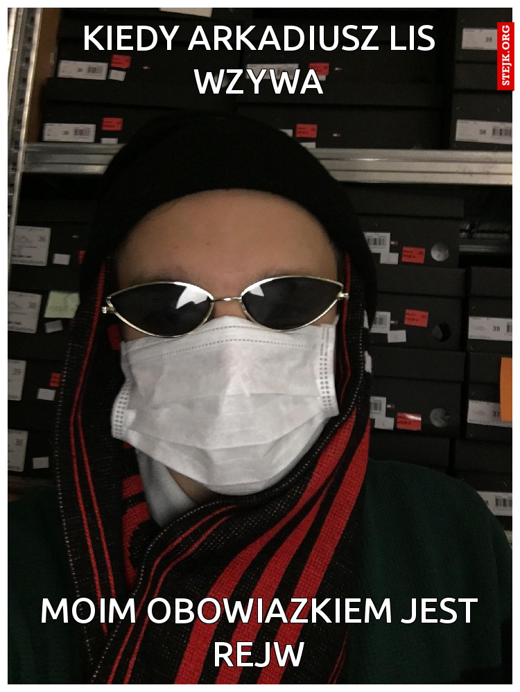 Kiedy Arkadiusz Lis wzywa