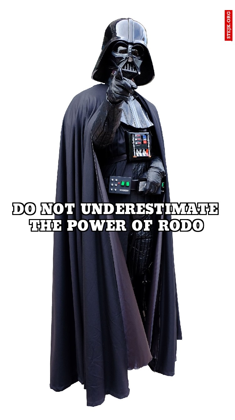 DO NOT UNDERESTIMATE THE POWER OF RODO