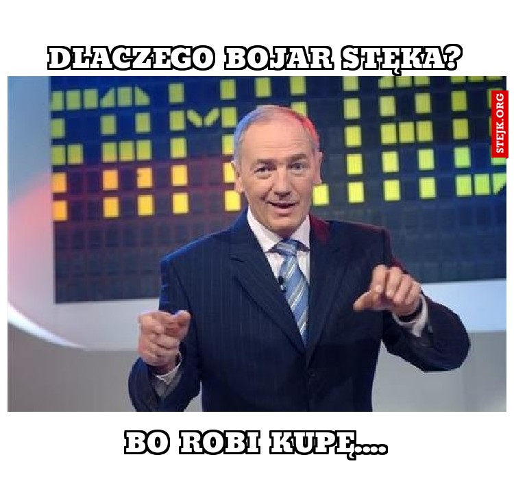 Dlaczego bojar stęka?