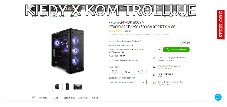 Kiedy x-kom trolluje 