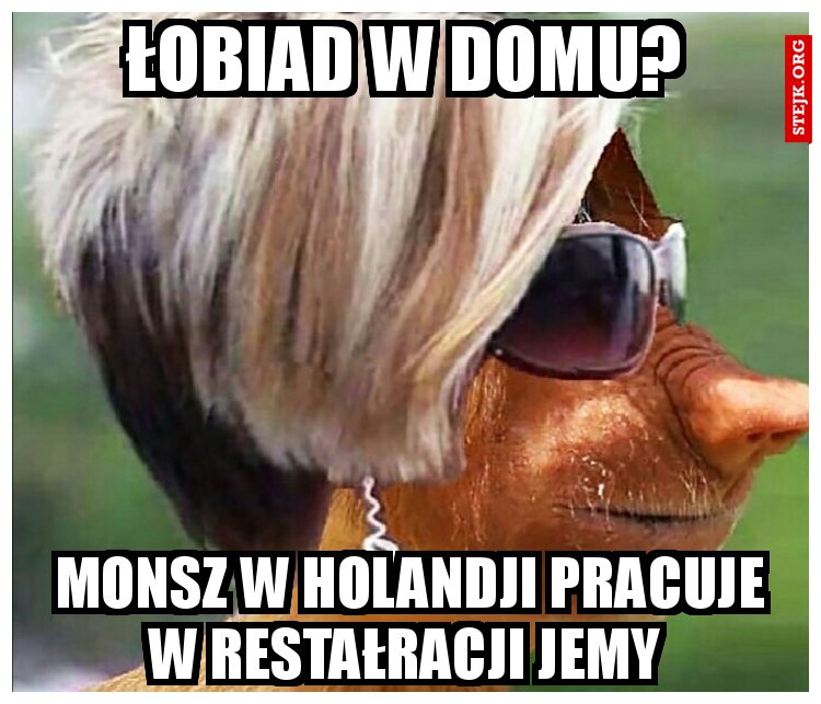 Łobiad w domu? 