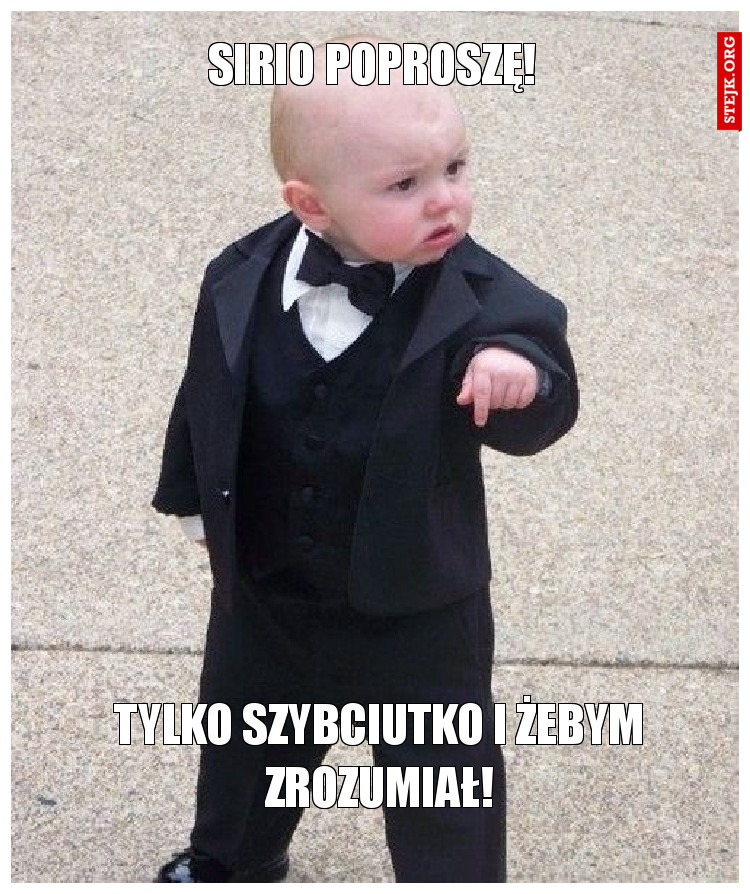 sirio poproszę!