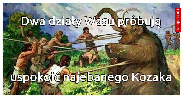 Dwa działy Wasu próbują