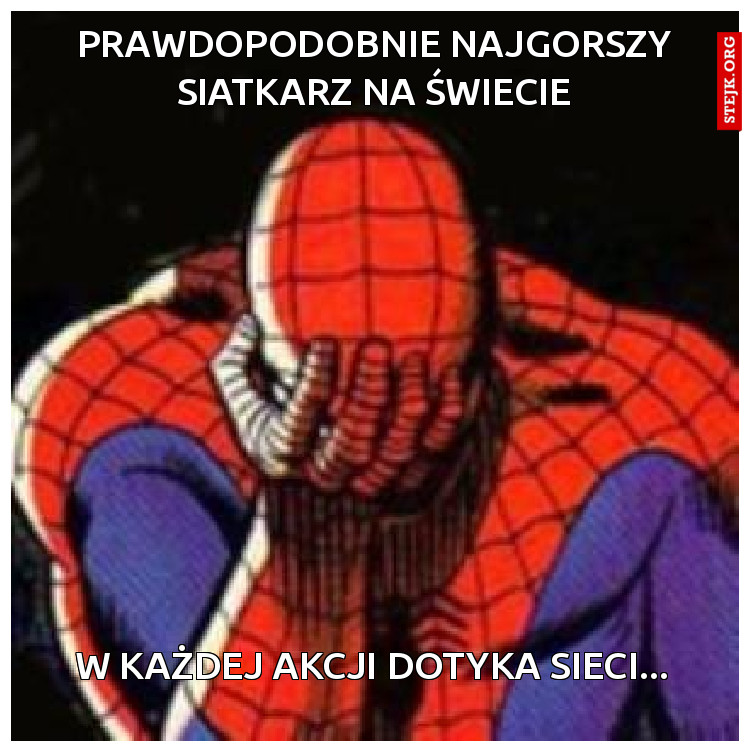 prawdopodobnie najgorszy siatkarz na świecie