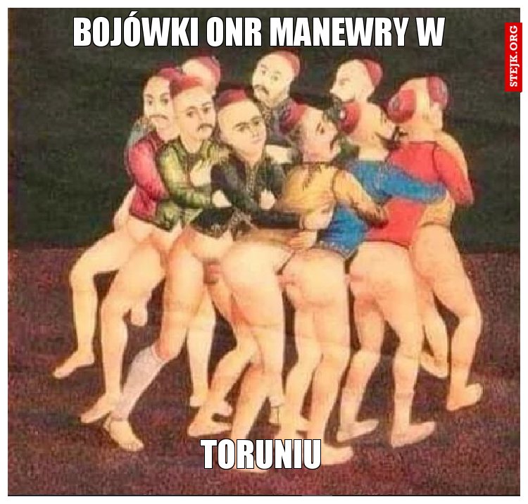 bojówki onr manewry w 