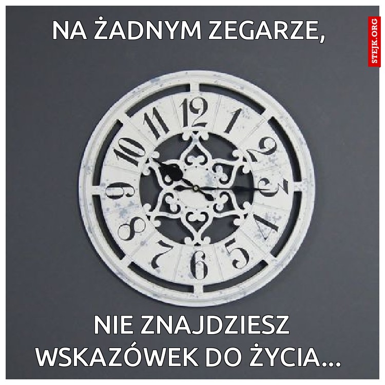 Na żadnym zegarze, 