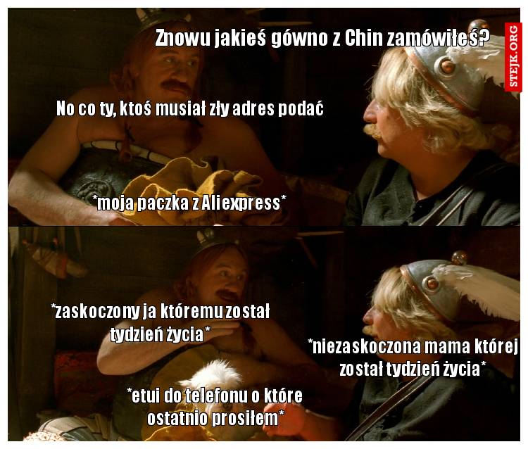 *moja paczka z Aliexpress*