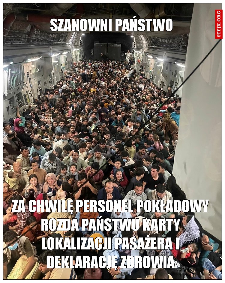 SZANOWNI PAŃSTWO