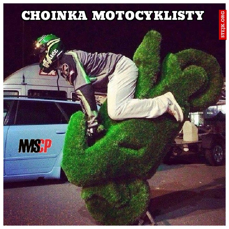 CHOINKA Motocyklisty