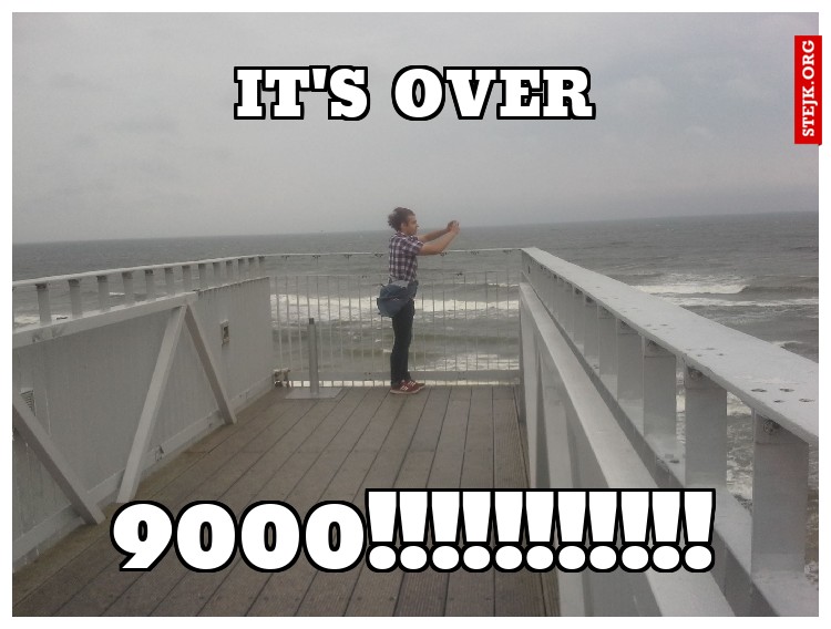 it's over