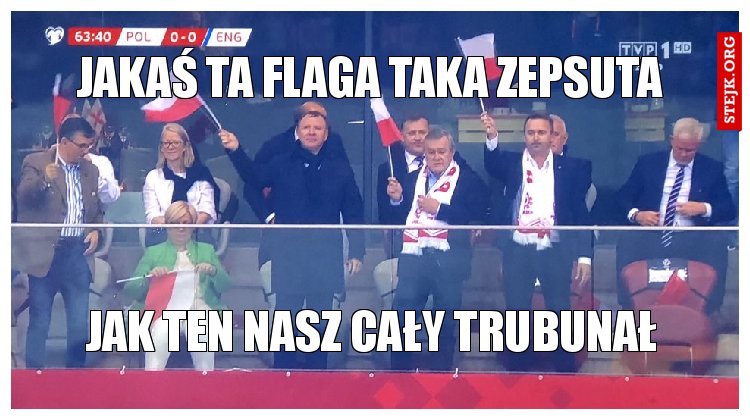 Jakaś ta flaga taka zepsuta