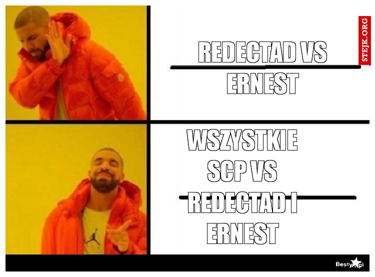 redectad vs ernest