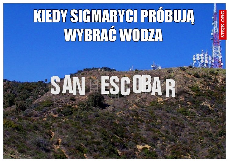 Kiedy Sigmaryci próbują wybrać wodza