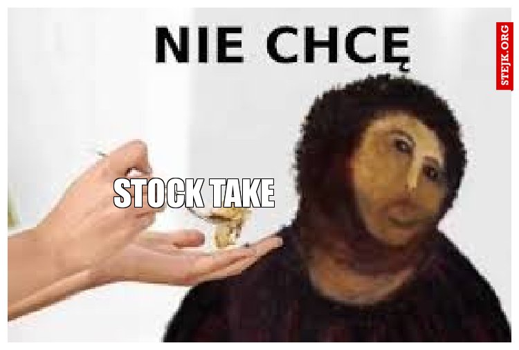 STOCK TAKE