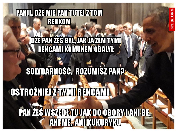 PANJE, DŹE MJE PAN TUTEJ Z TOM RENKOM