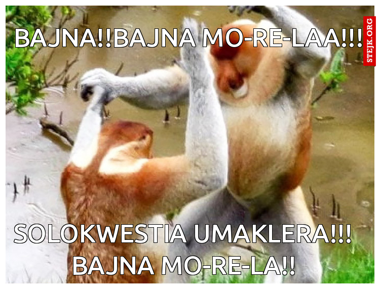 BAJNA!!BAJNA MO-RE-LAA!!!