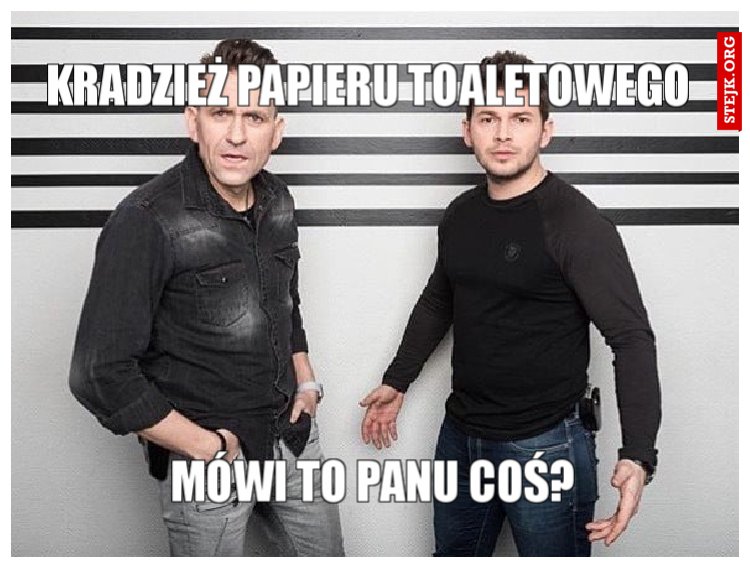 Kradzież papieru toaletowego 