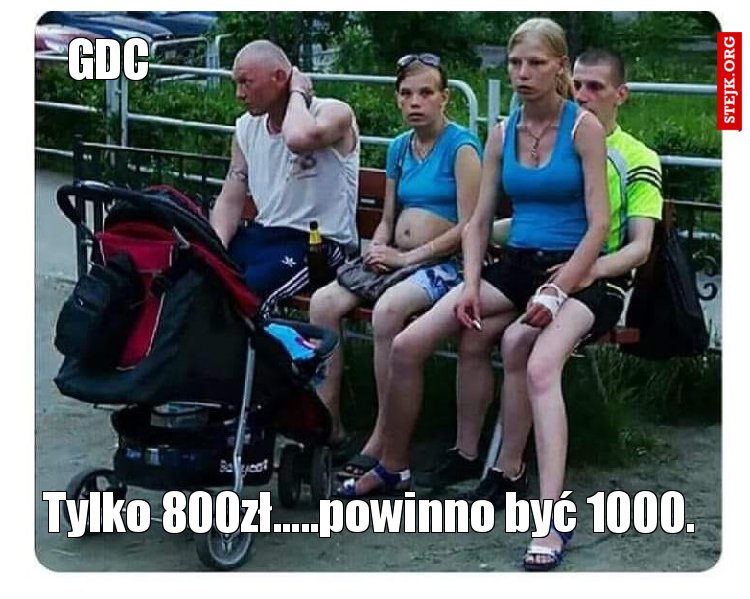 Tylko 800zł.....powinno być 1000.