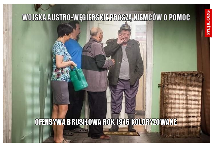 Wojska austro-węgierskie proszą Niemców o pomoc