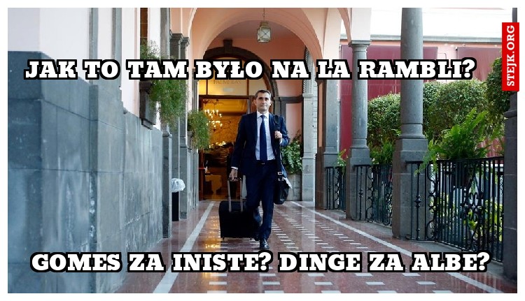 Jak to tam było na la rambli?