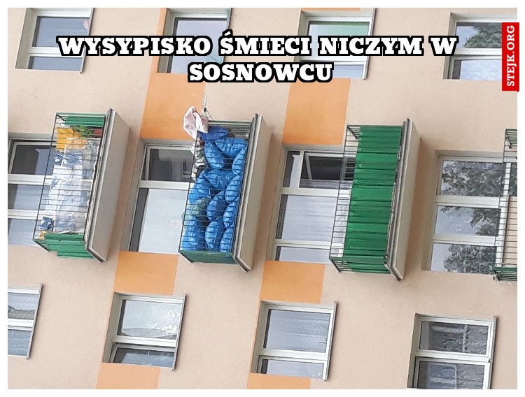 Wysypisko śmieci niczym w sosnowcu