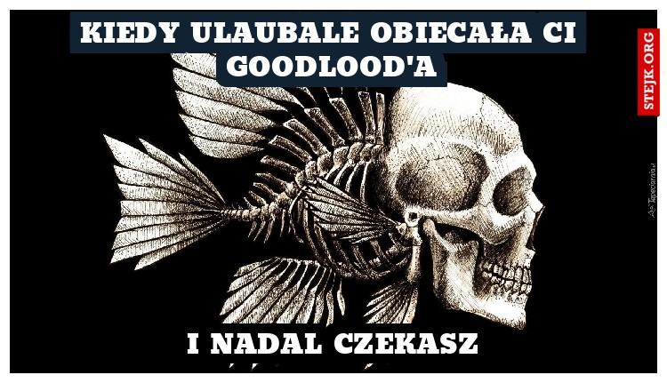 Kiedy Ulaubale obiecała Ci goodlood'a