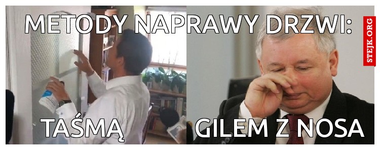 Metody naprawy Drzwi: