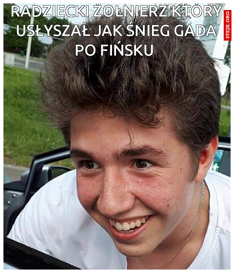 Radziecki żołnierz który usłyszał jak śnieg gada po fińsku 