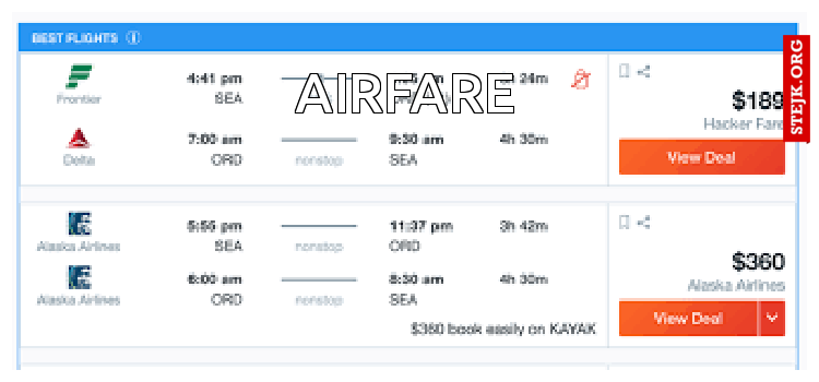 airfare