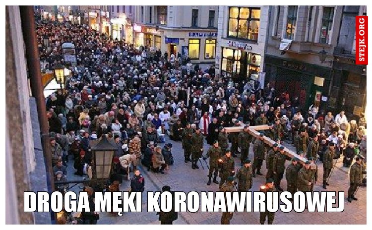Droga męki koronawirusowej