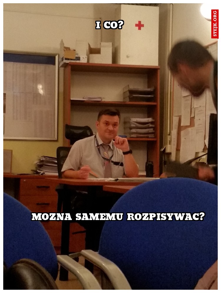 mozna samemu rozpisywac?