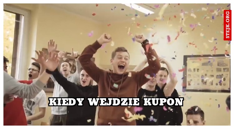 Kiedy wejdzie kupon