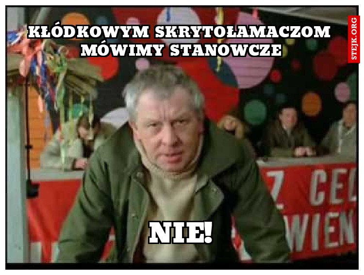 KŁÓDKOWYM SKRYTOŁAMACZOM MÓWIMY STANOWCZE