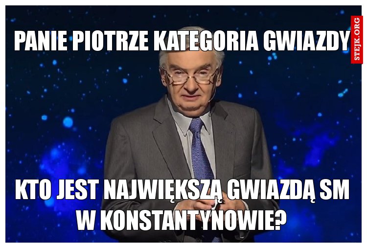 PANIE PIOTRZE KATEGORIA GWIAZDY