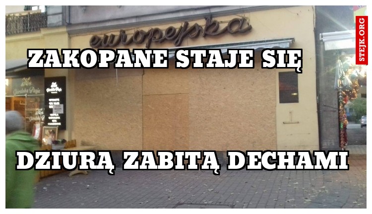 zakopane staje się