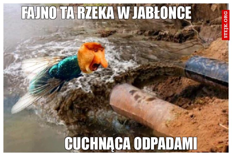 fajno ta rzeka w jabłonce