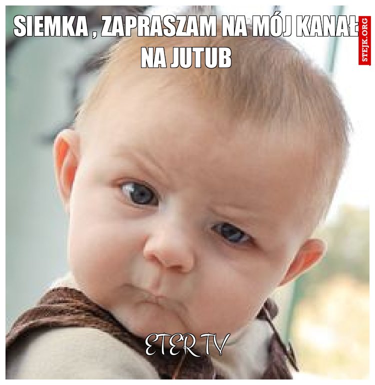 siemka , zapraszam na mój kanaŁ na jutub